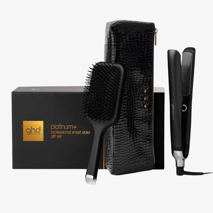 GHD Platinum+ Styler + Paddle Brush - set regalo piastra e spazzola Ghd