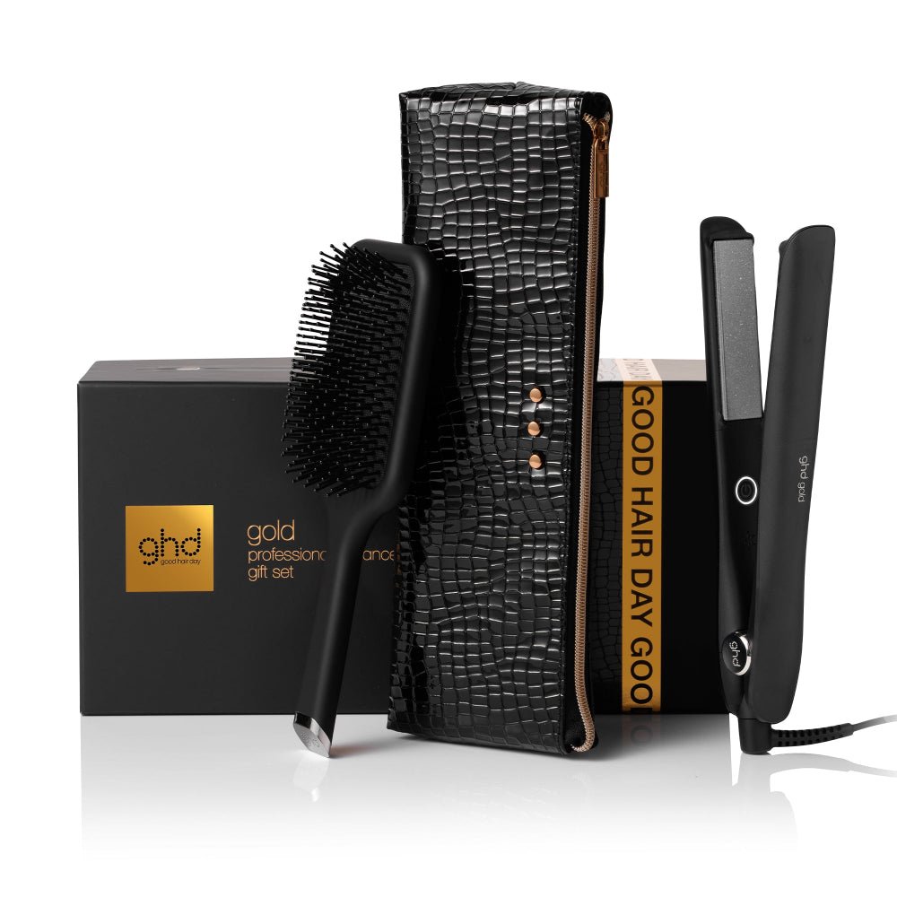 GHD Gold Styler + Paddle Brush - set regalo piastra e spazzola