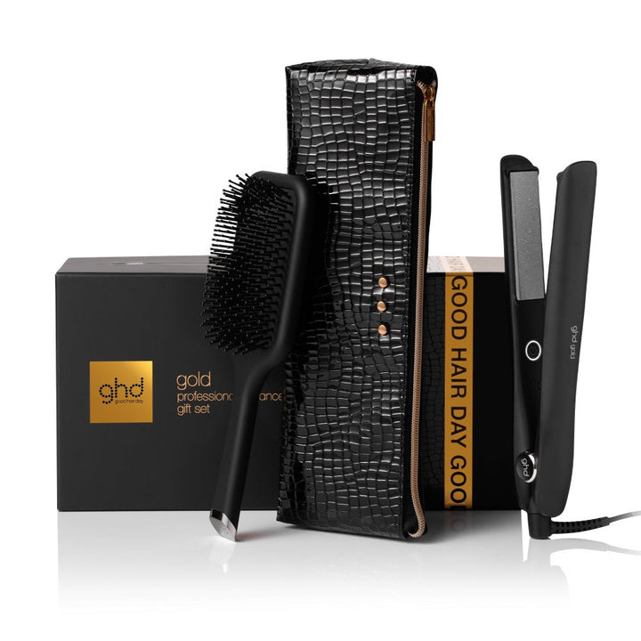 GHD Gold Styler + Paddle Brush - set regalo piastra e spazzola