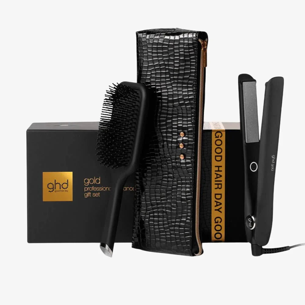 GHD Gold Styler + Paddle Brush - set regalo piastra e spazzola