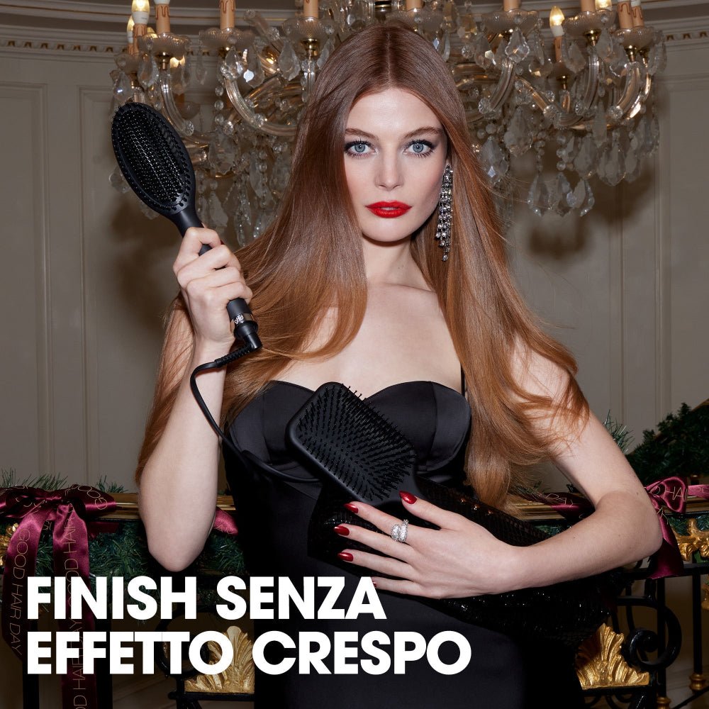 GHD Glide Hot Brush finish senza crespo