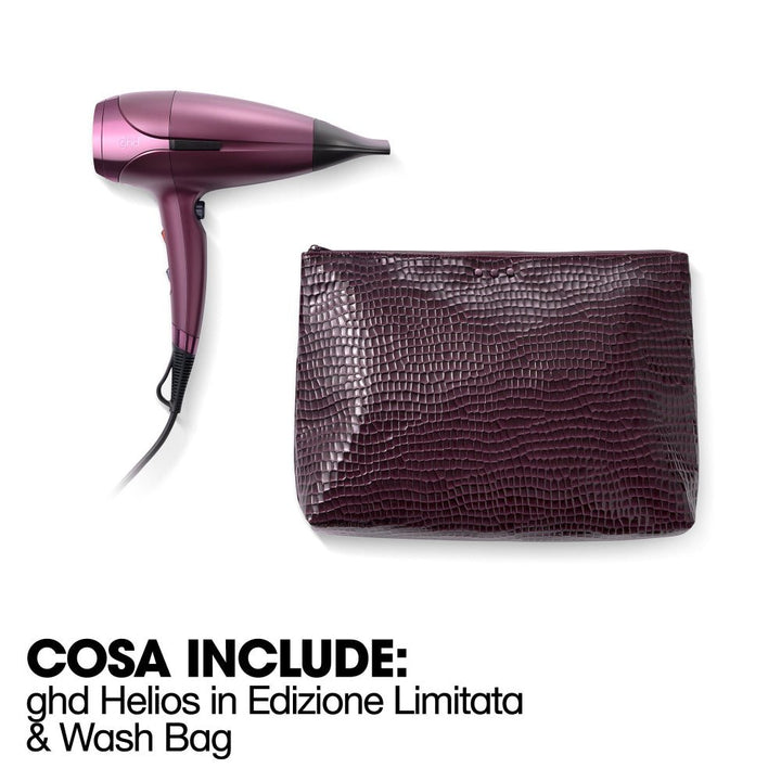 GHD Helios Hair cherry chic e Bag 