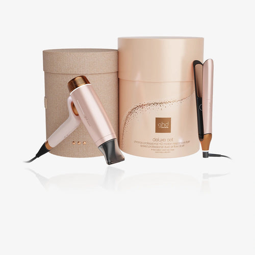 GHD Deluxe Cashmere Beige – Chronos + Speed Gift Set Limited Edition