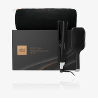 GHD Platinum+ Gift Set Nero, Piastra + Paddle Brush