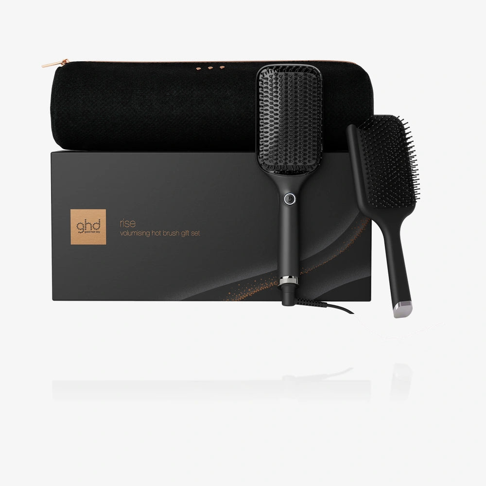 GHD Glide+ Max Gift Set – Spazzola Lisciante + Paddle Brush