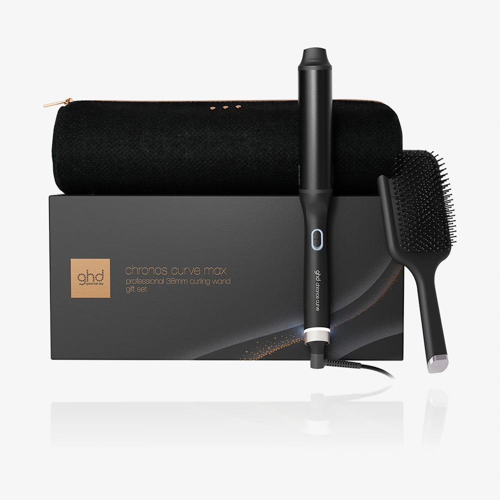 GHD Chronos Curve Max Wand Gift Set 38 mm