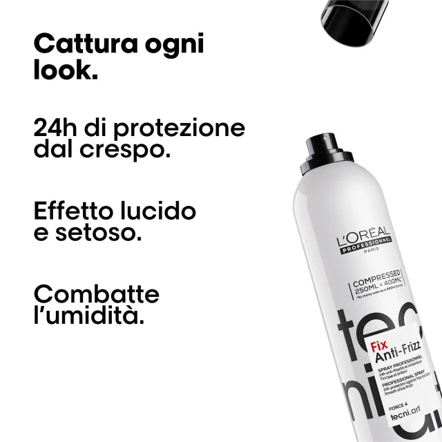 L'Oréal Tecni.Art Fix Anti-Frizz 250ml – Anti-frizz spray