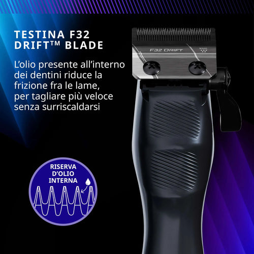 Wahl Vapor Switch Tagliacapelli Professionale Cordless Nero