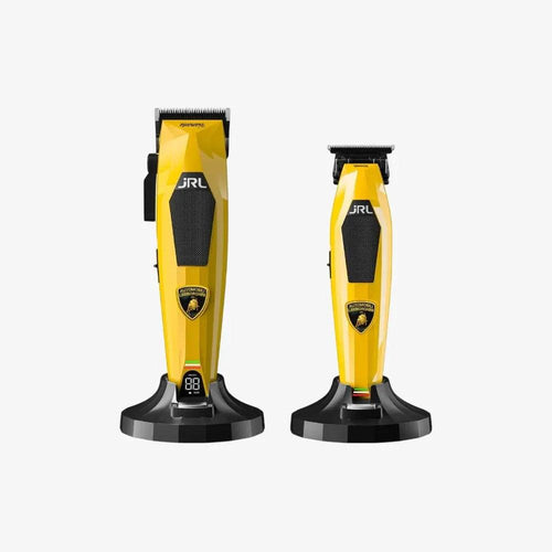 JRL Lamborghini Diamante Set Clipper e Trimmer Gialla