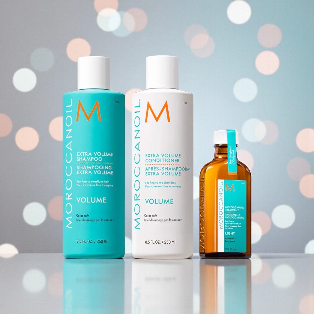 Moroccanoil Idea Regalo Set Volume shampoo conditioner e olio