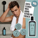 American Crew Fiber Pre-Styling Cleanser capelli uomo da fini a medi 250ml - Planethair