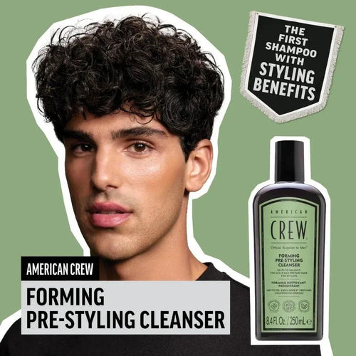 American Crew Forming Pre Styling Cleanser capelli ricci uomo 250ml - Planethair