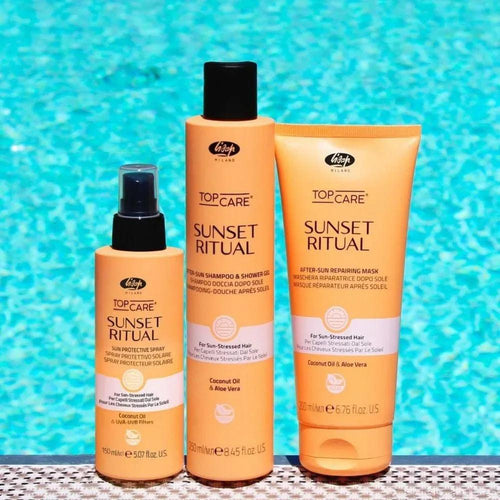 Lisap Sunset Ritual kit protezione capelli sole e mare - Planethair