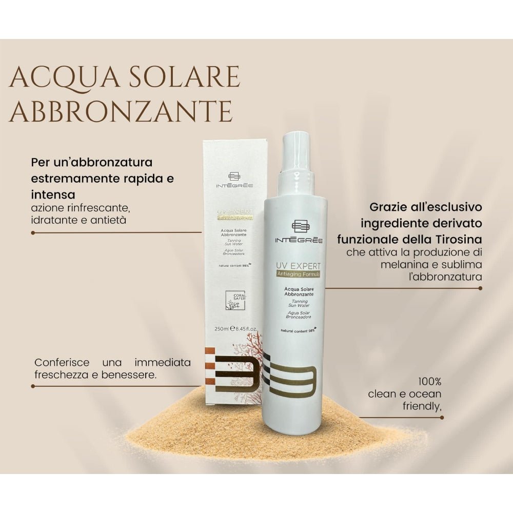 Integree Acqua Solare Abbronzante 250ml - Planethair 
