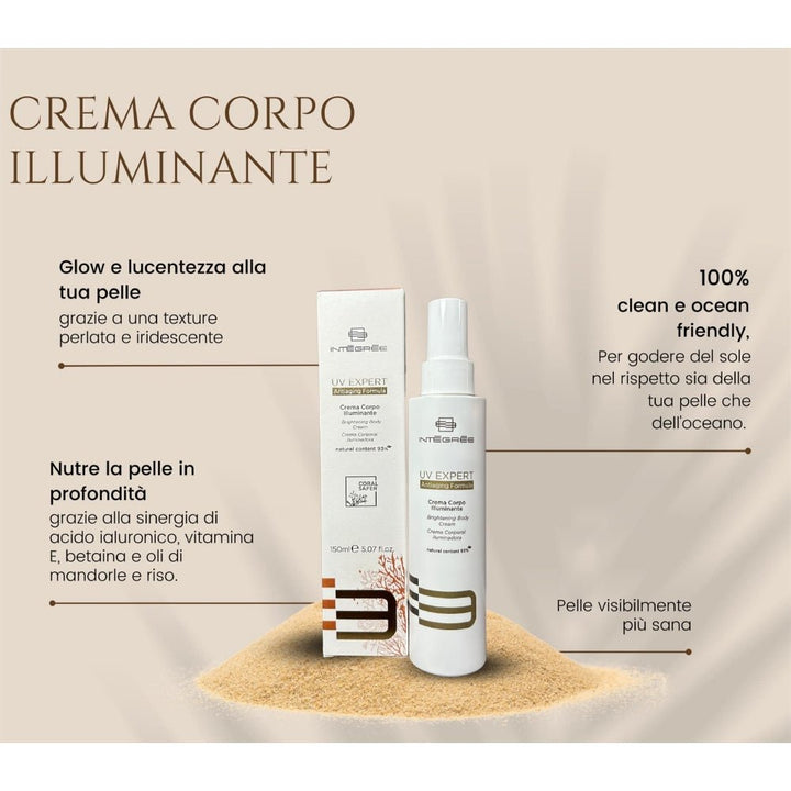 Integree Crema Corpo Illuminante 150ml - Planethair 