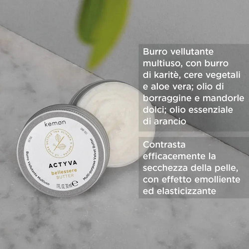 Kemon Actyva Bellessere Butter viso e corpo 30ml - Planethair