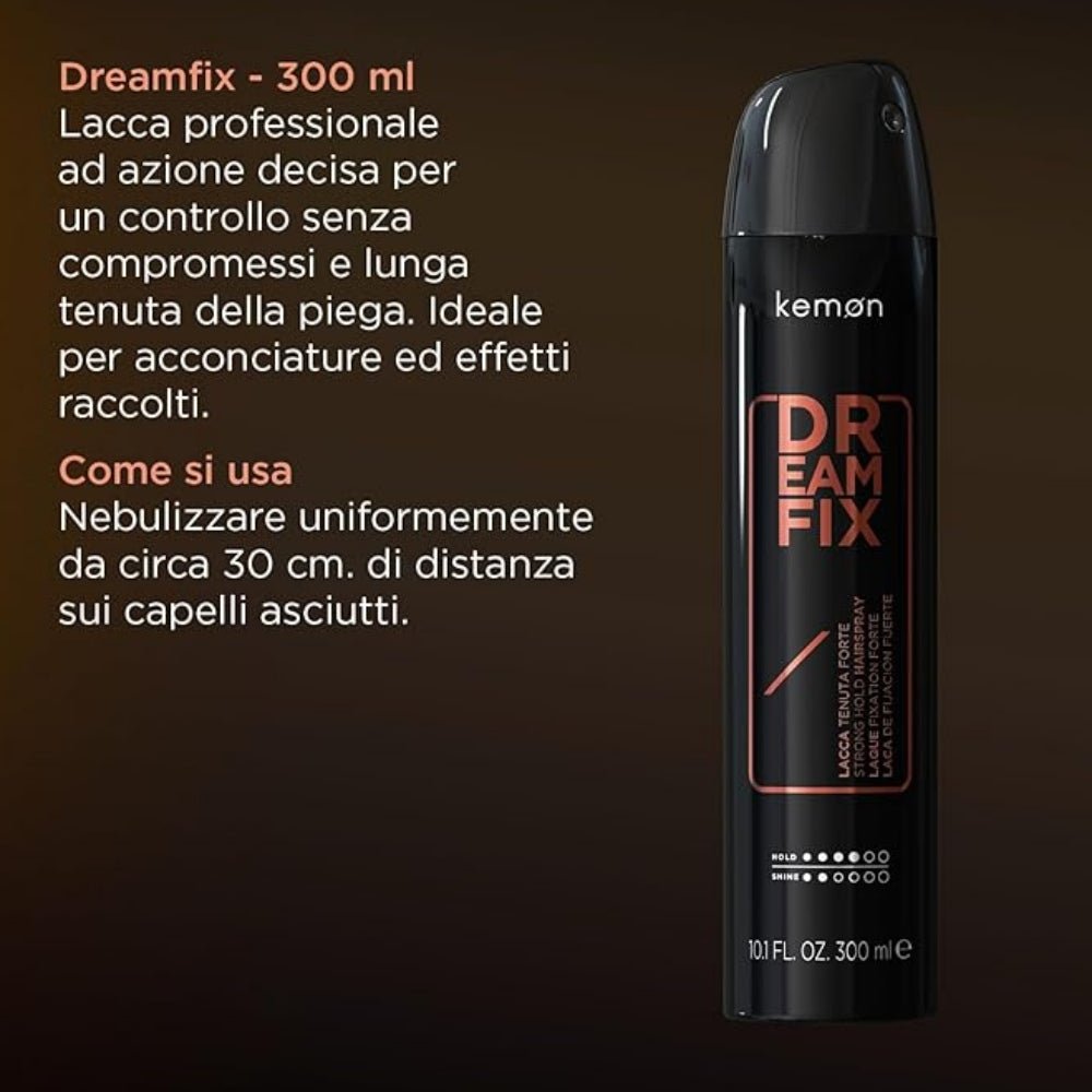 Kemon Dreamfix lacca capelli tenuta forte 300ml - Planethair 