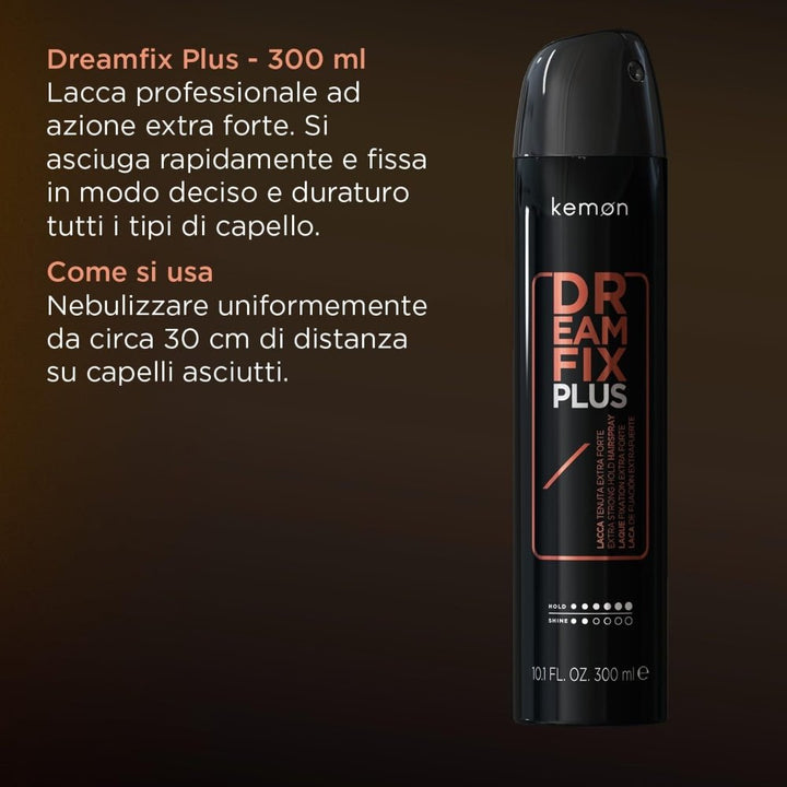 Kemon Dreamfix Plus lacca capelli extra forte 300ml - Planethair 