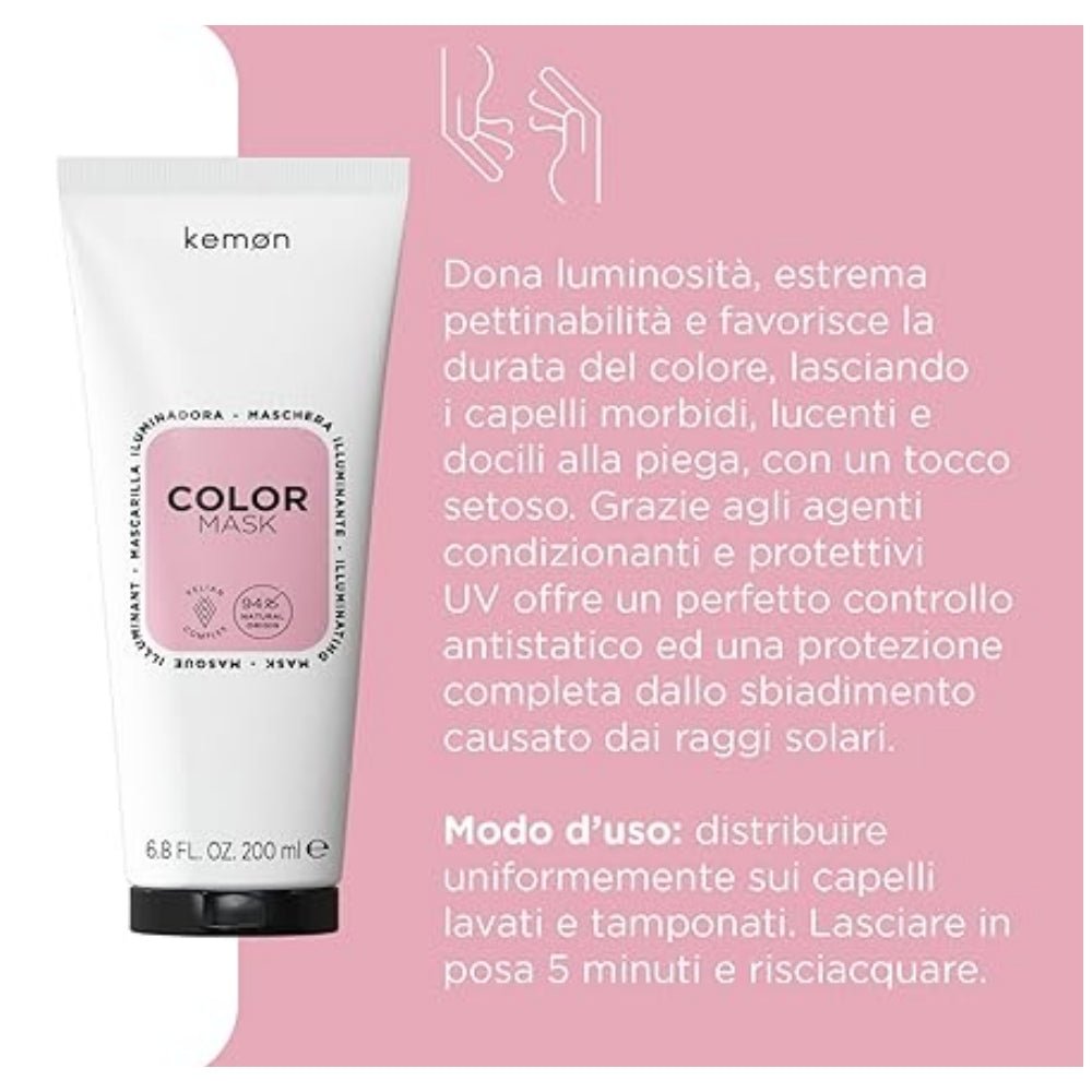 Kemon Color Mask capelli colorati 200ml - Planethair 