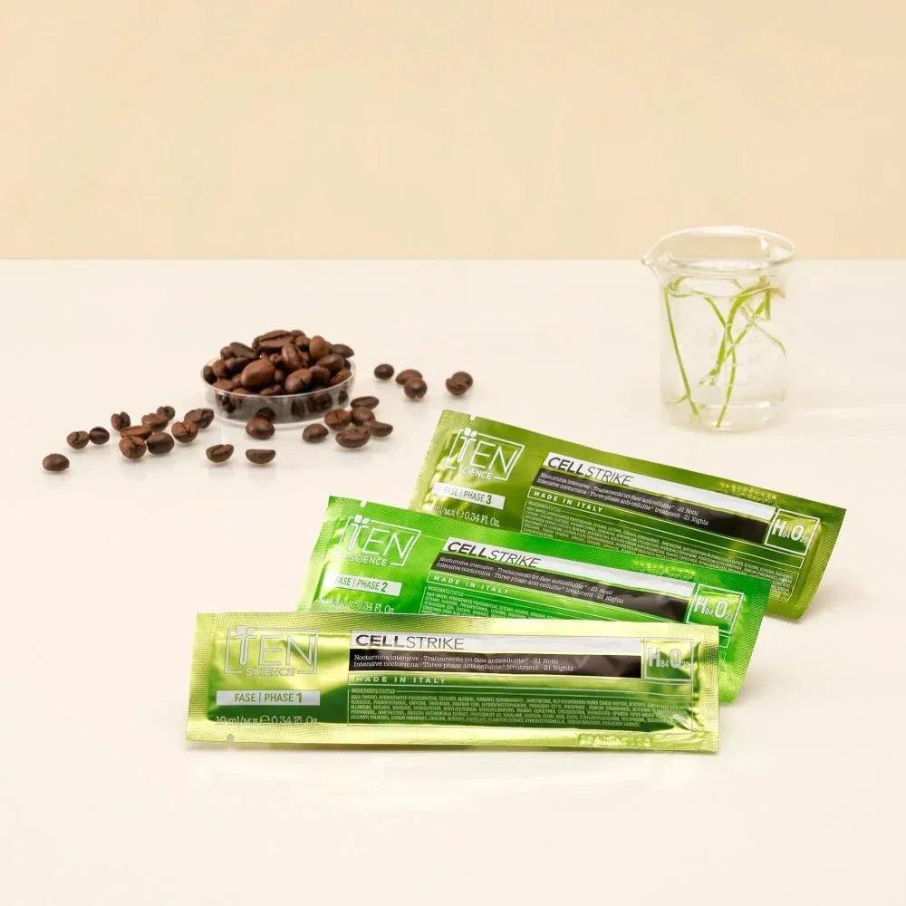 TEN Nocturnina Intensive - Trattamento Tri-Fase Anticellulite - 21 notti 21x10ml - Planethair
