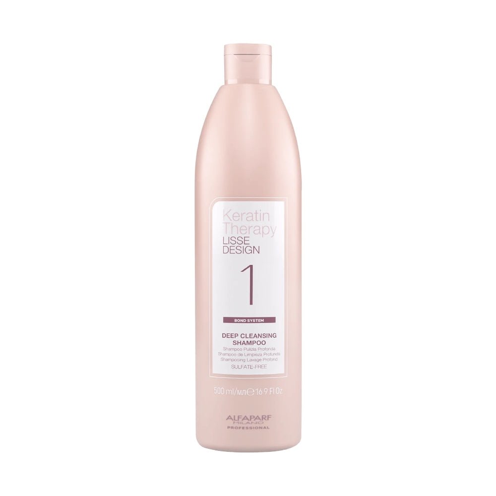Keratin Therapy 1 Deep Cleansing Shampoo Alfaparf 500ml - Planethair 