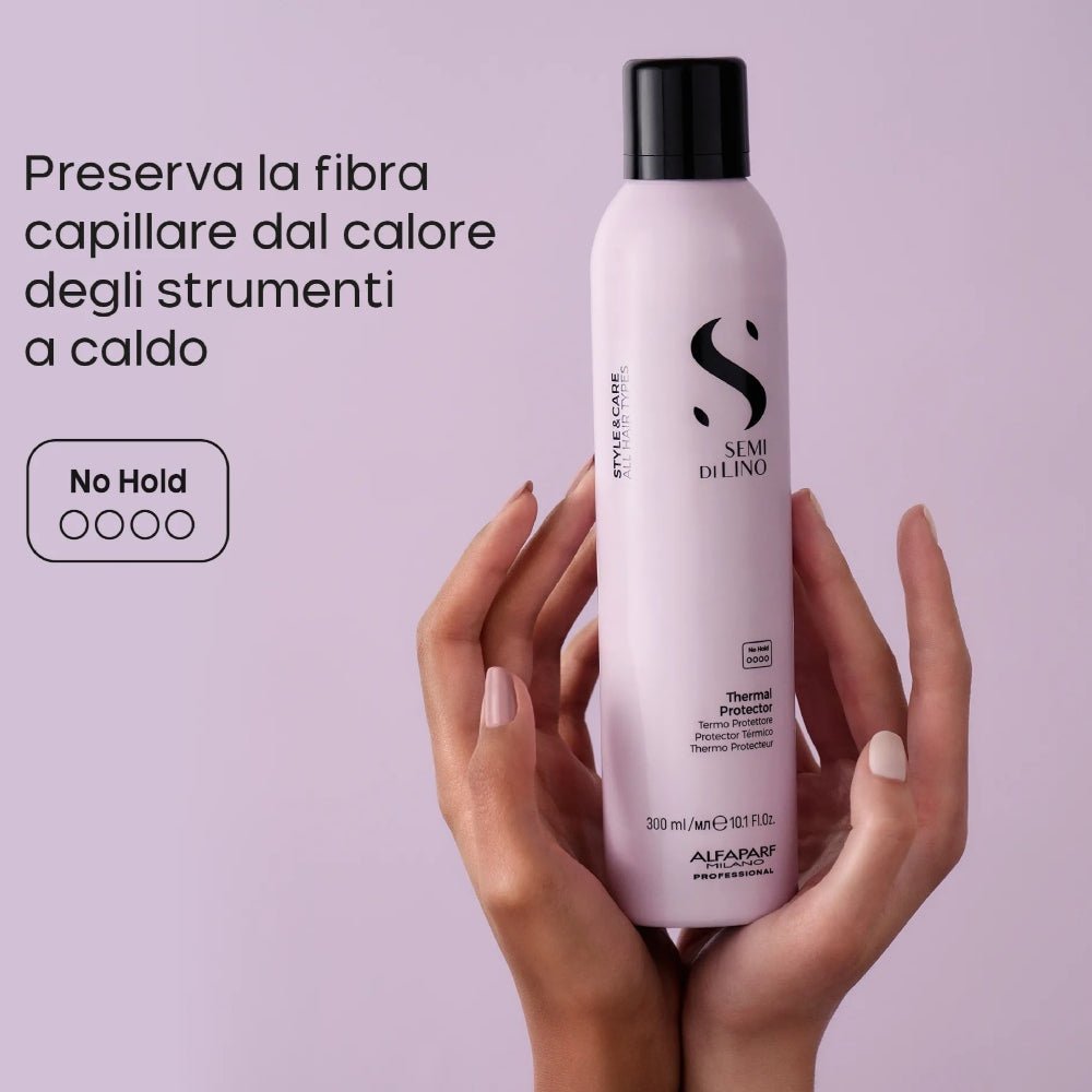 Alfaparf Semi di Lino Thermal Protector termoprotettore capelli spray 300ml - Planethair 