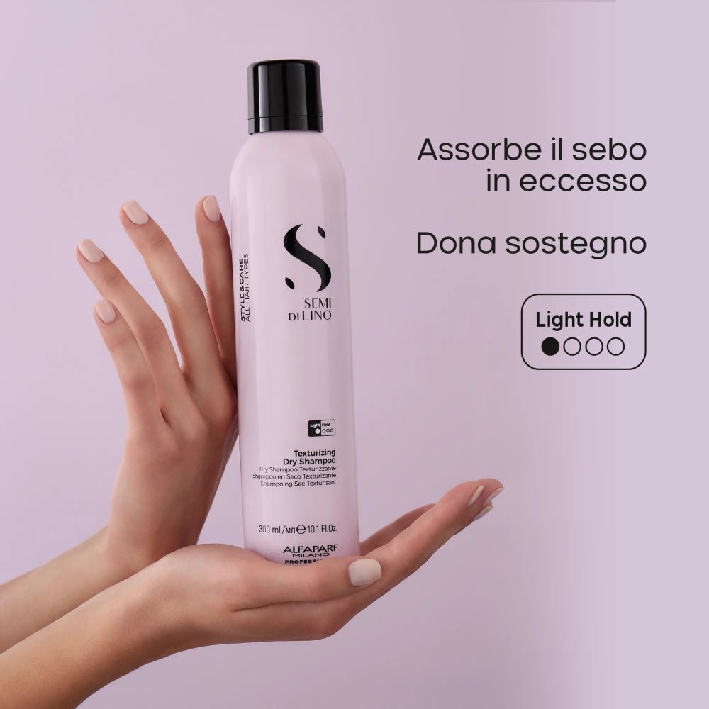 Alfaparf Semi di Lino Texturizing Dry Shampoo secco 300ml - Planethair 