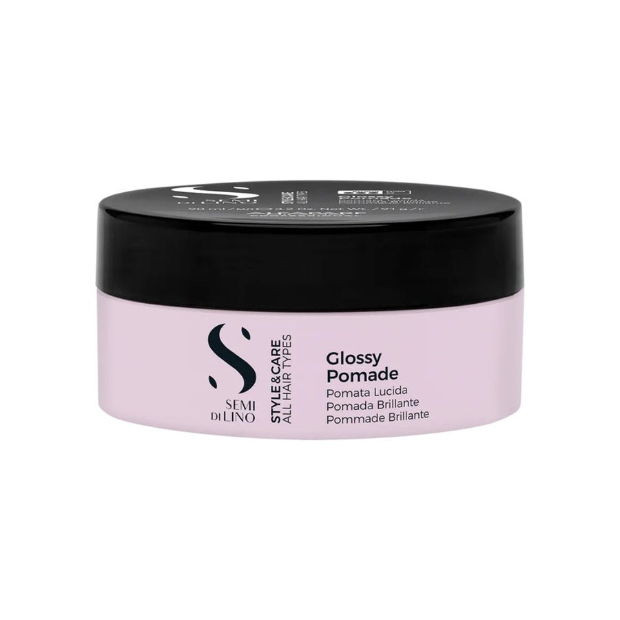 Alfaparf Semi di Lino Glossy Pomade cera capelli 90ml - Planethair 