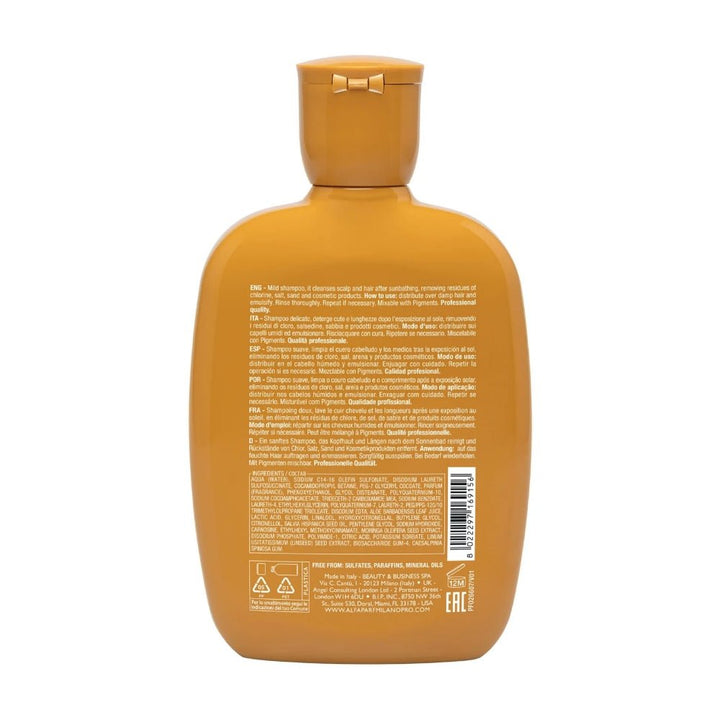 Alfaparf Sunshine After Sun Low Shampoo doposole 250ml - Planethair 