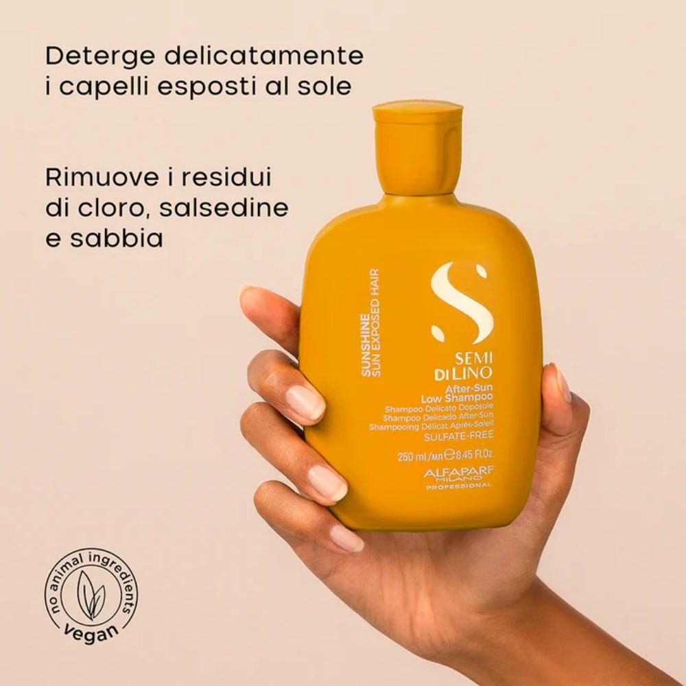 Alfaparf Sunshine After Sun Low Shampoo doposole 250ml - Planethair 