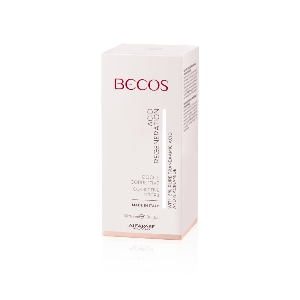 Becos Acid Regeneration gocce correttive antimacchia packaging  30ml
