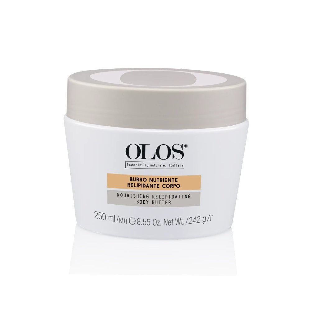 Burro Nutriente Relipidante Corpo Olos: Nutrimento Profondo per Pelli Secche
