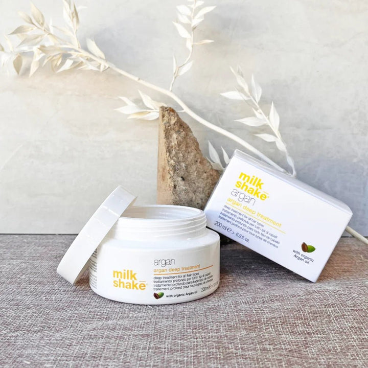 Milk Shake Argan Deep Treatment maschera idratante capelli 200ml - Planethair 