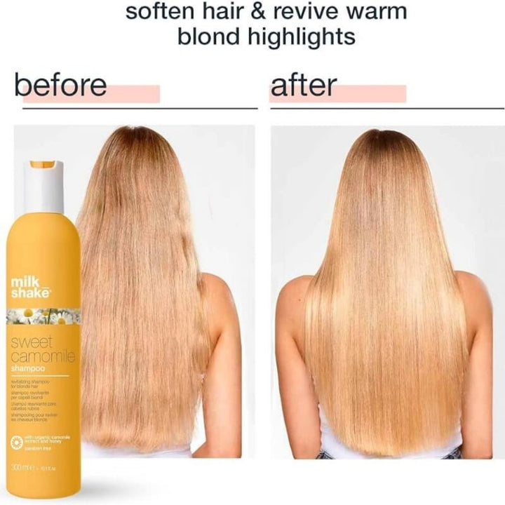 Milk Shake Sweet Camomile Shampoo capelli biondi 300ml - Planethair 
