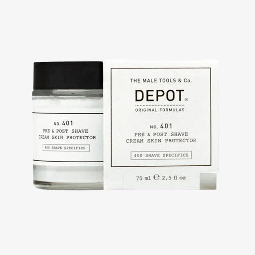 Depot No. 401 Pre & Post Shave Cream Skin Protector pre barba 75ml - Planethair