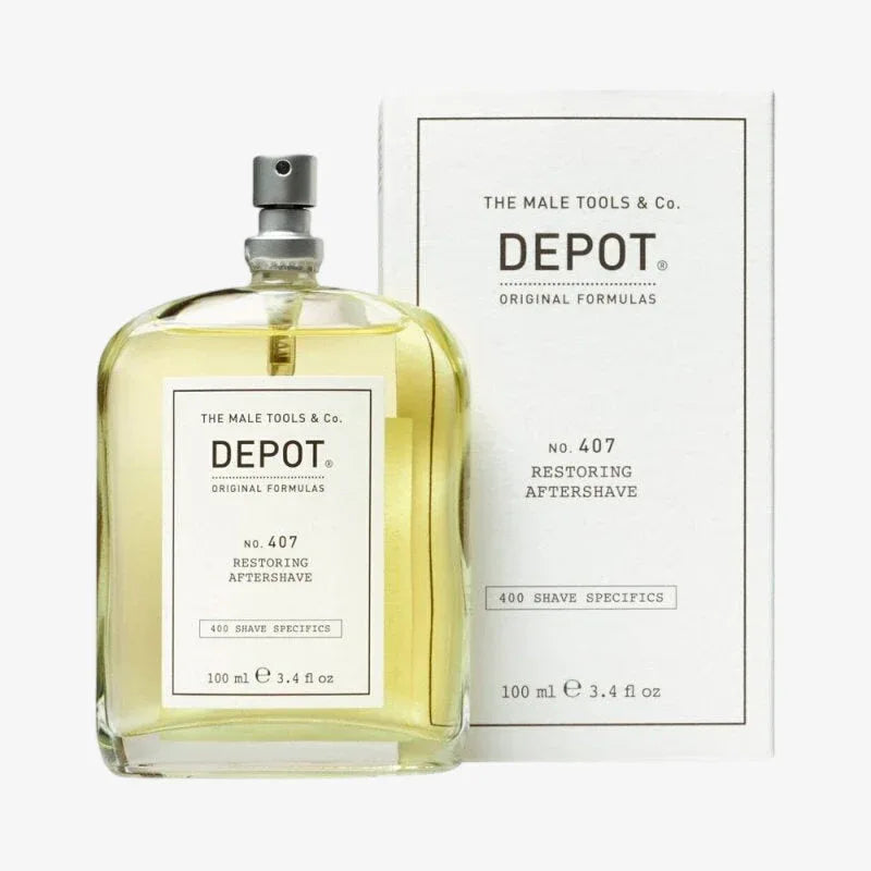 Depot No. 407 Restoring Aftershave lozione dopobarba 100ml - Planethair