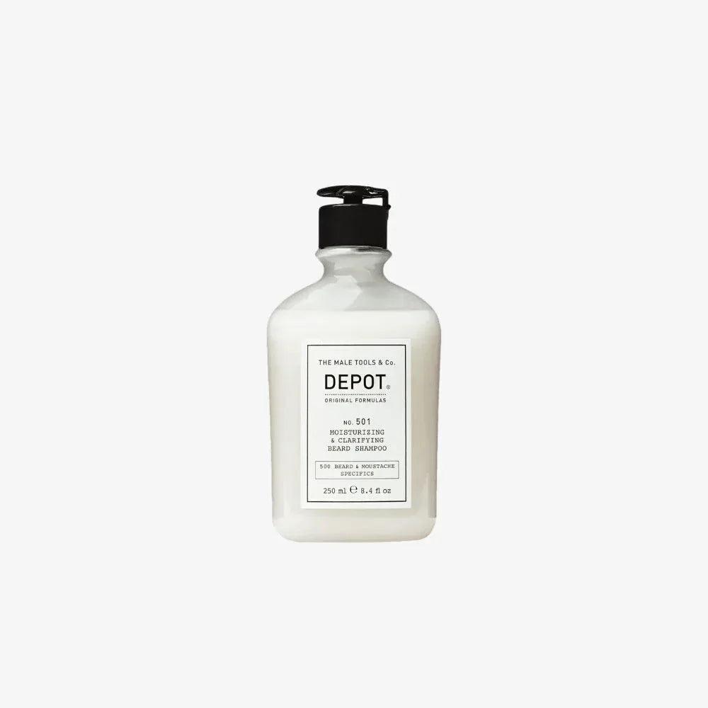 Depot No. 501 Moisturizing & Clarifying Beard Shampoo da barba 250ml - Planethair