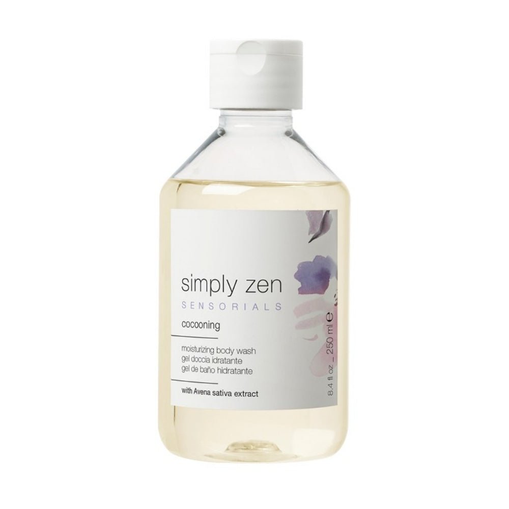 Simply Zen Cocooning Body Wash gel doccia idratante 250ml - Planethair 