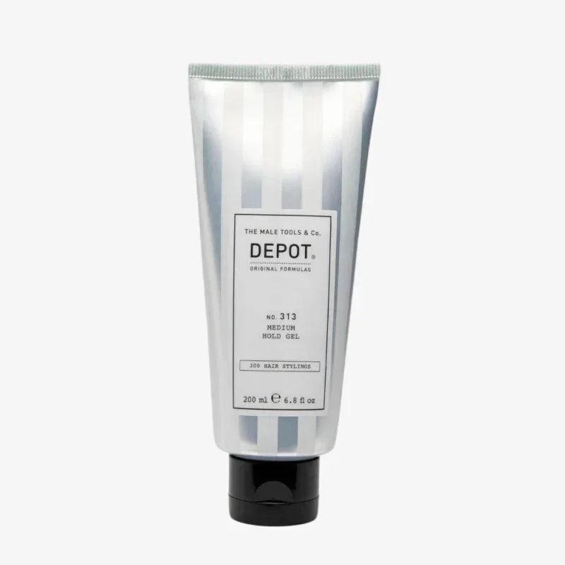 Depot No. 313 Medium Hold Gel capelli uomo 200ml - Planethair
