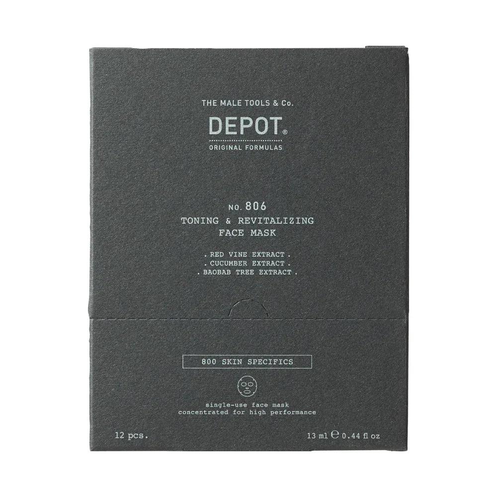 Depot No. 806 Toning & Revitalizing Face Mask 12x13ml - Planethair