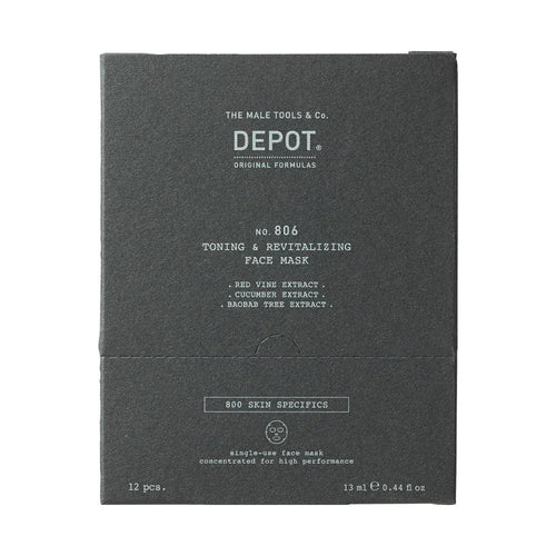 Depot No. 806 Toning & Revitalizing Face Mask 12x13ml - Planethair