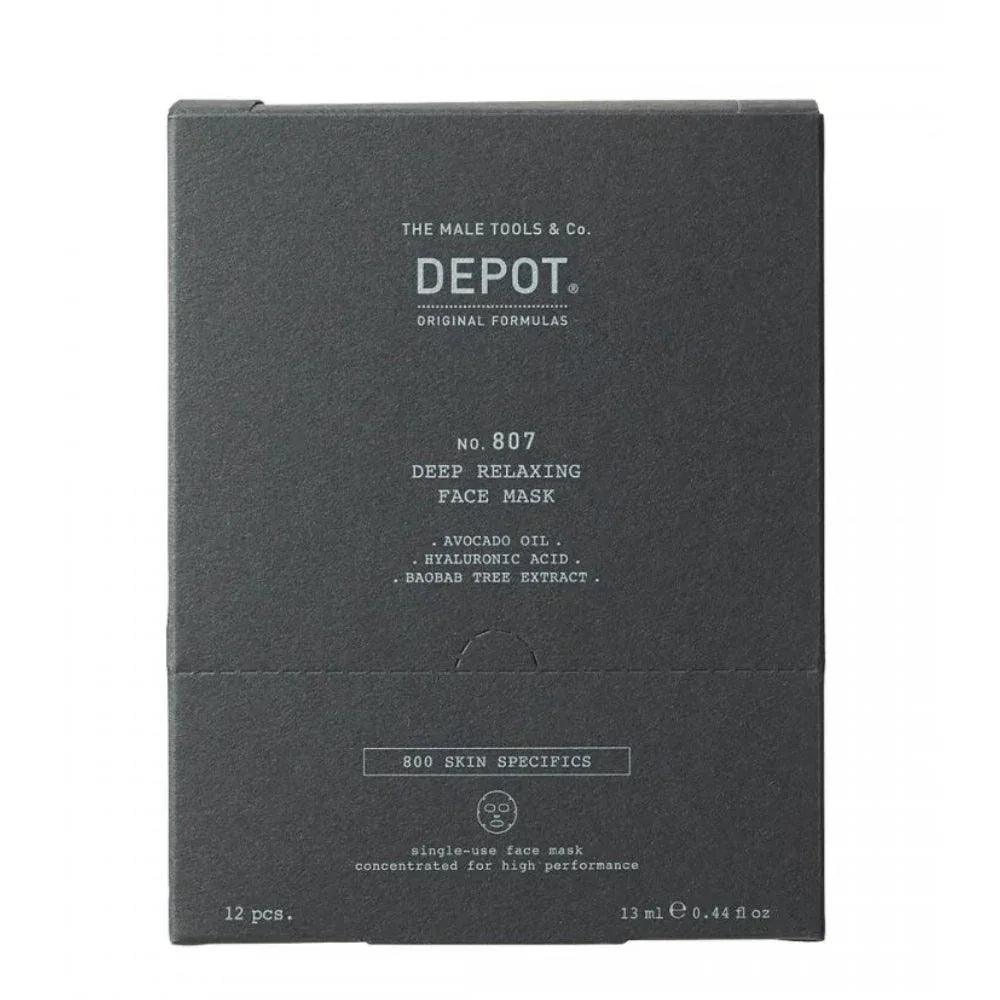 Depot No. 807 Deep Relaxing Face Mask 12x13ml - Planethair