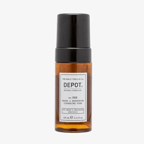 Depot No. 508 Beard & Moustache Cleansing Foam detergente barba e baffi 100ml - Planethair