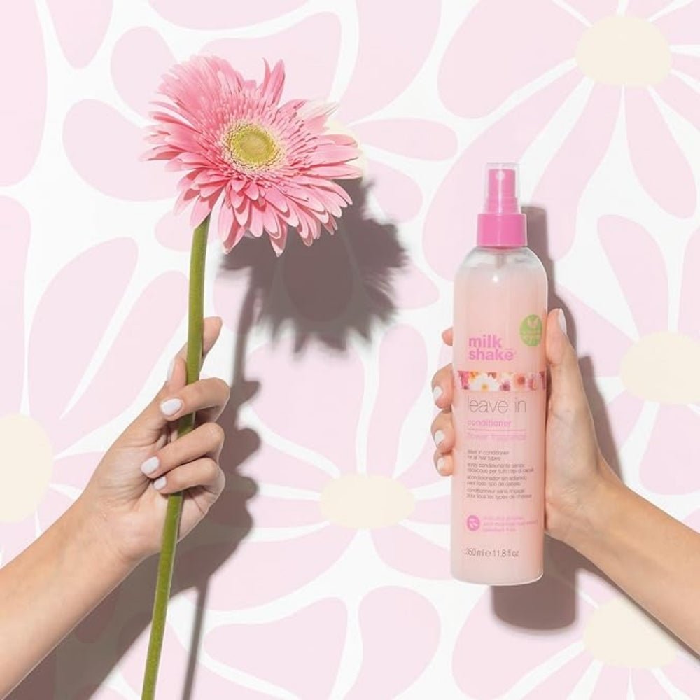 Leave in Conditioner Flower Fragrance 350ml Milk Shake - Planethair 