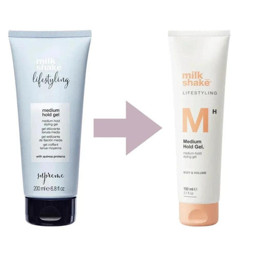 Milk Shake Medium Hold Gel tenuta media 150ml - Planethair