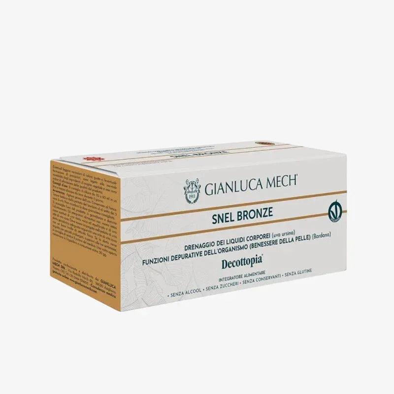 Gianluca Mech Decottopia Snel Bronze Integratori Drenanti 8x30ml - Planethair