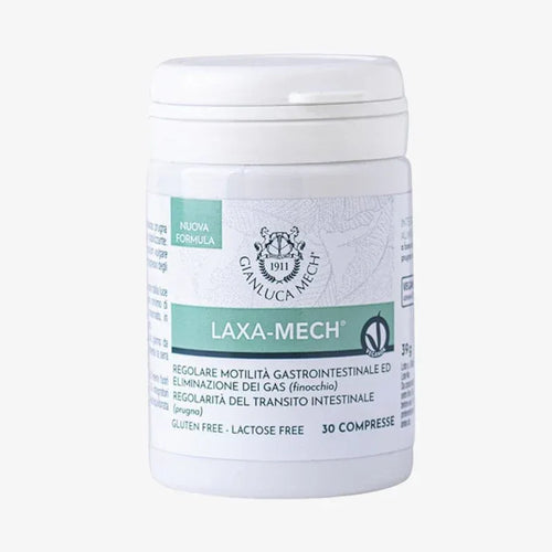 Gianluca Mech Integratori Flora Intestinale Intestinali Laxa-Mech 30 compresse - Planethair