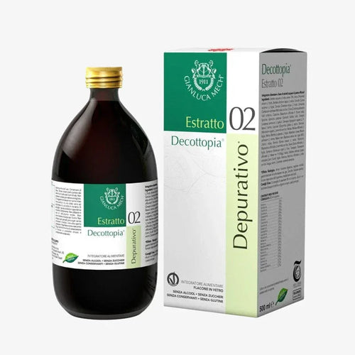Gianluca Mech Decottopia Estratto 02 Depurativo 500ml - Planethair