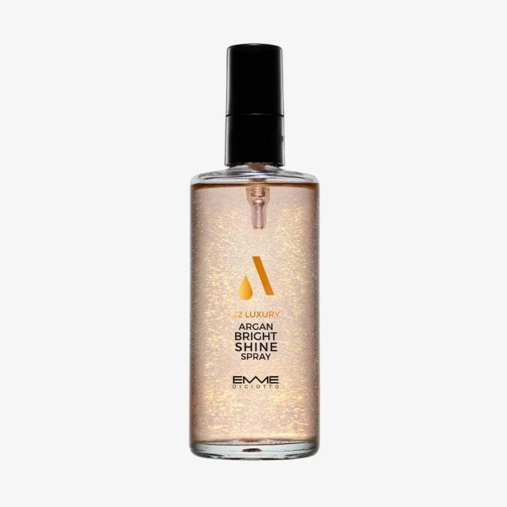 Emmediciotto 22 Luxury Argan Bright Shine spray illuminante 100ml - Planethair