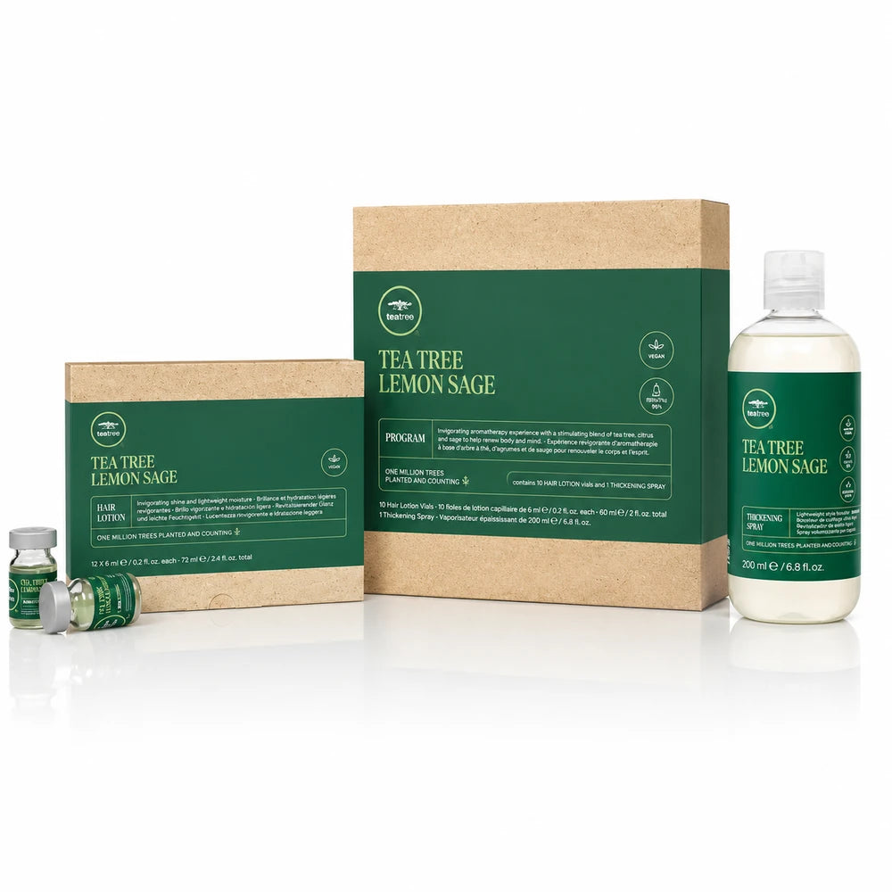 Paul Mitchell Tea Tree Lemon Sage Kit Anticaduta Volumizzante